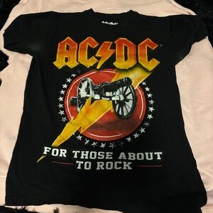 AC/DC Black and Yellow Kids T-Shirt